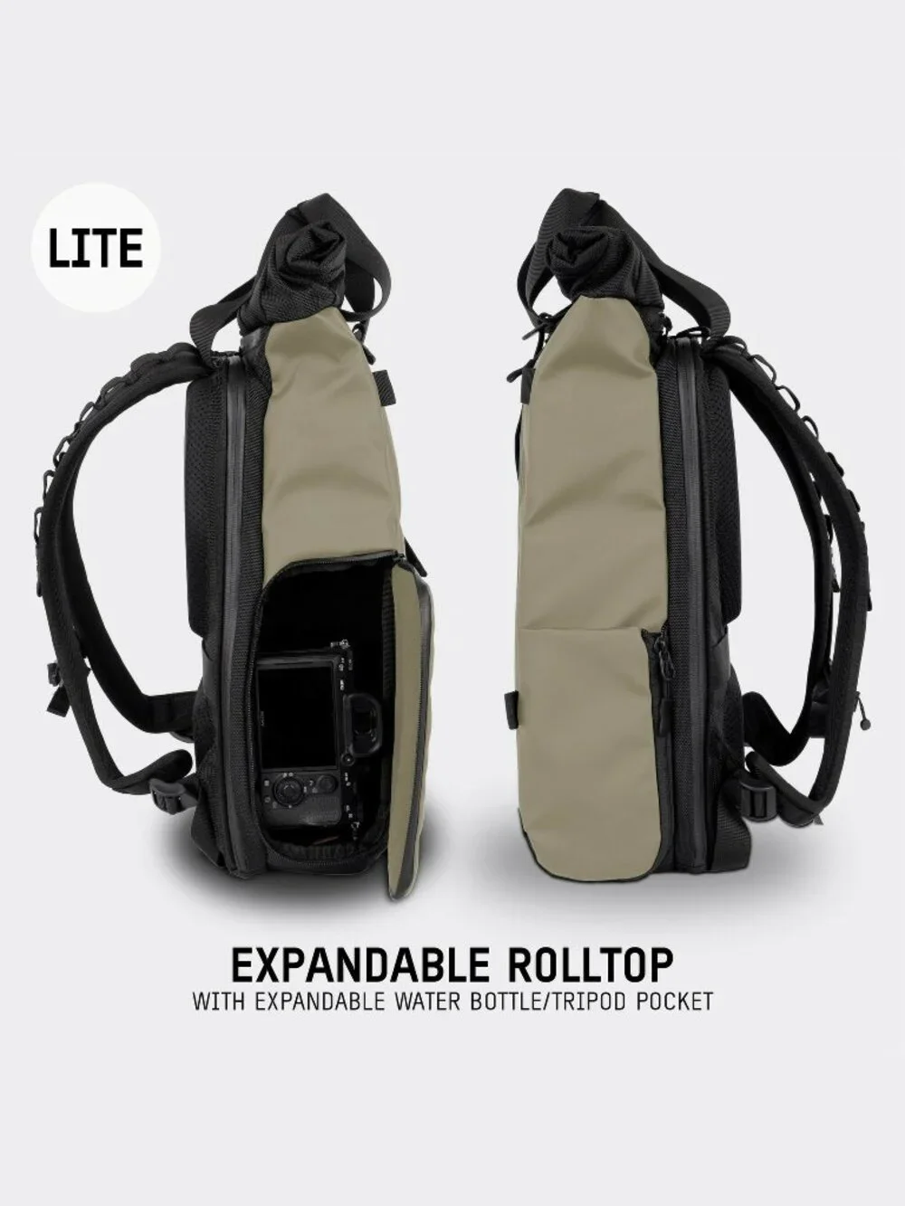 WANDRD PRVKE Lite V3 Camera Backpack Gobi Tan 11L-16L